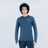 FULL SELEEVE TEE - BLUE