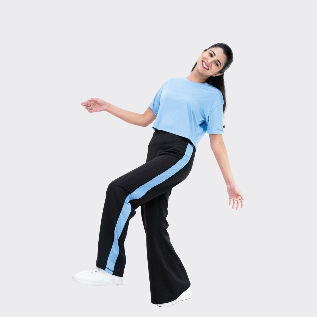 YOGA PANTS - SKYBLUE