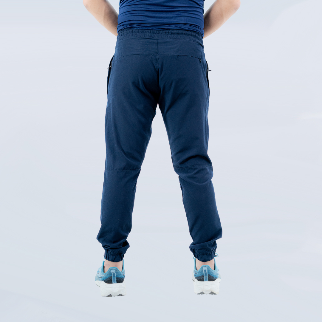 MICRO STRETCH TROUSER BLUE