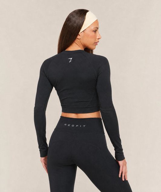 DRICORE CROP SET - BLACK