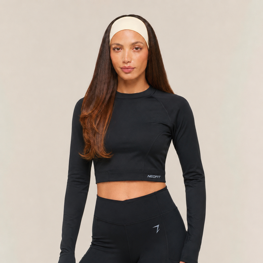 DRICORE CROP SET - BLACK
