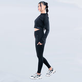 DRICORE CROP SET - BLACK