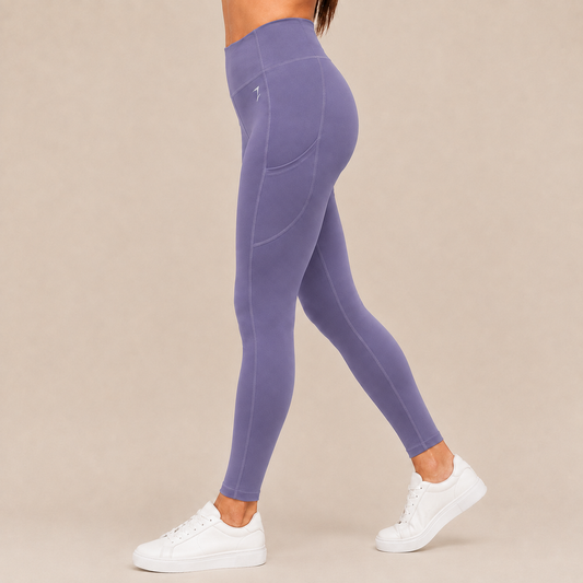 PERFORMANCE LEGGINGS - PLUM