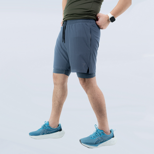 SHORTS WITH INNER CHARCOAL