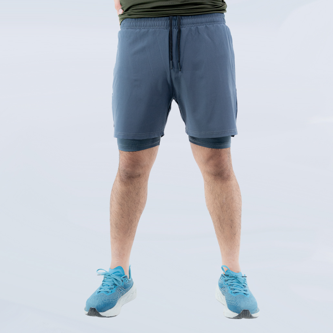 SHORTS WITH INNER CHARCOAL