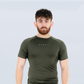 COMPRESSION TEE OLIVE