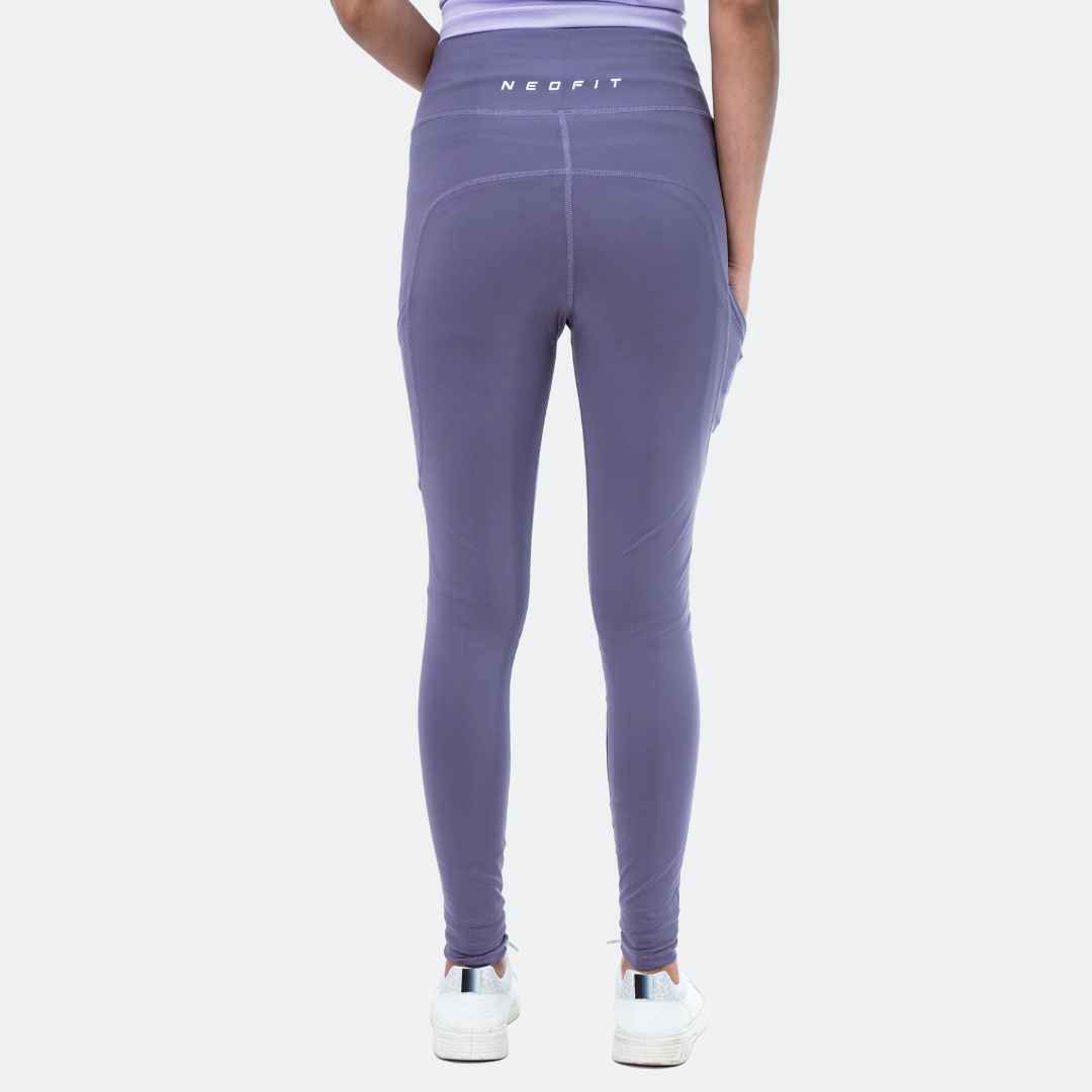 PERFORMANCE LEGGINGS - PLUM
