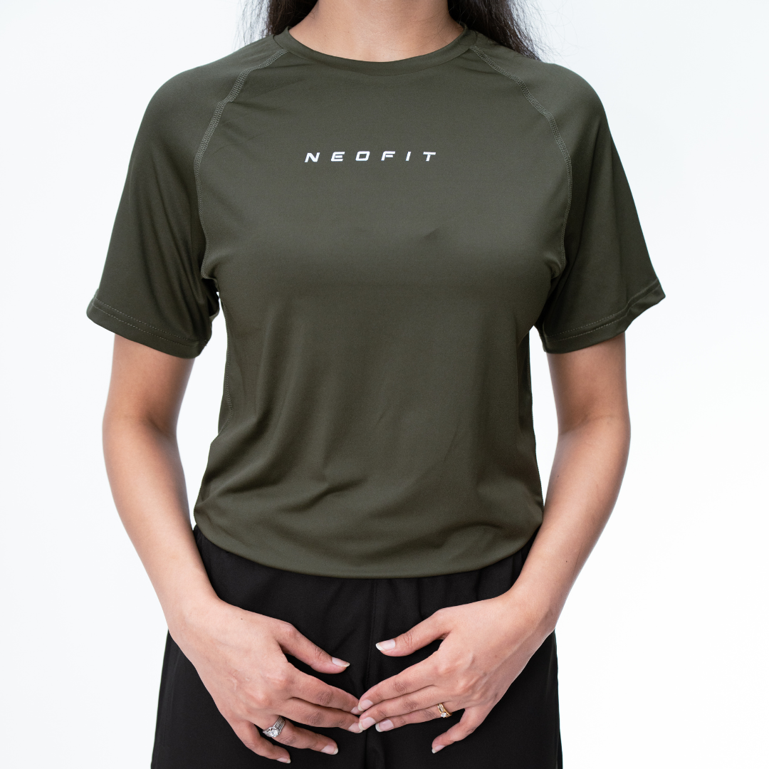 ACTIVE TEE - OLIVE