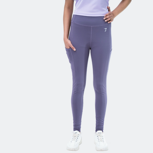 PERFORMANCE LEGGINGS - PLUM