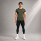ACTIVE COMPRESSION TEES - OLIVE