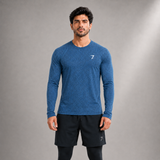 FULL SELEEVE TEE - BLUE