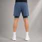 INNER LINED SHORTS - CHARCOAL