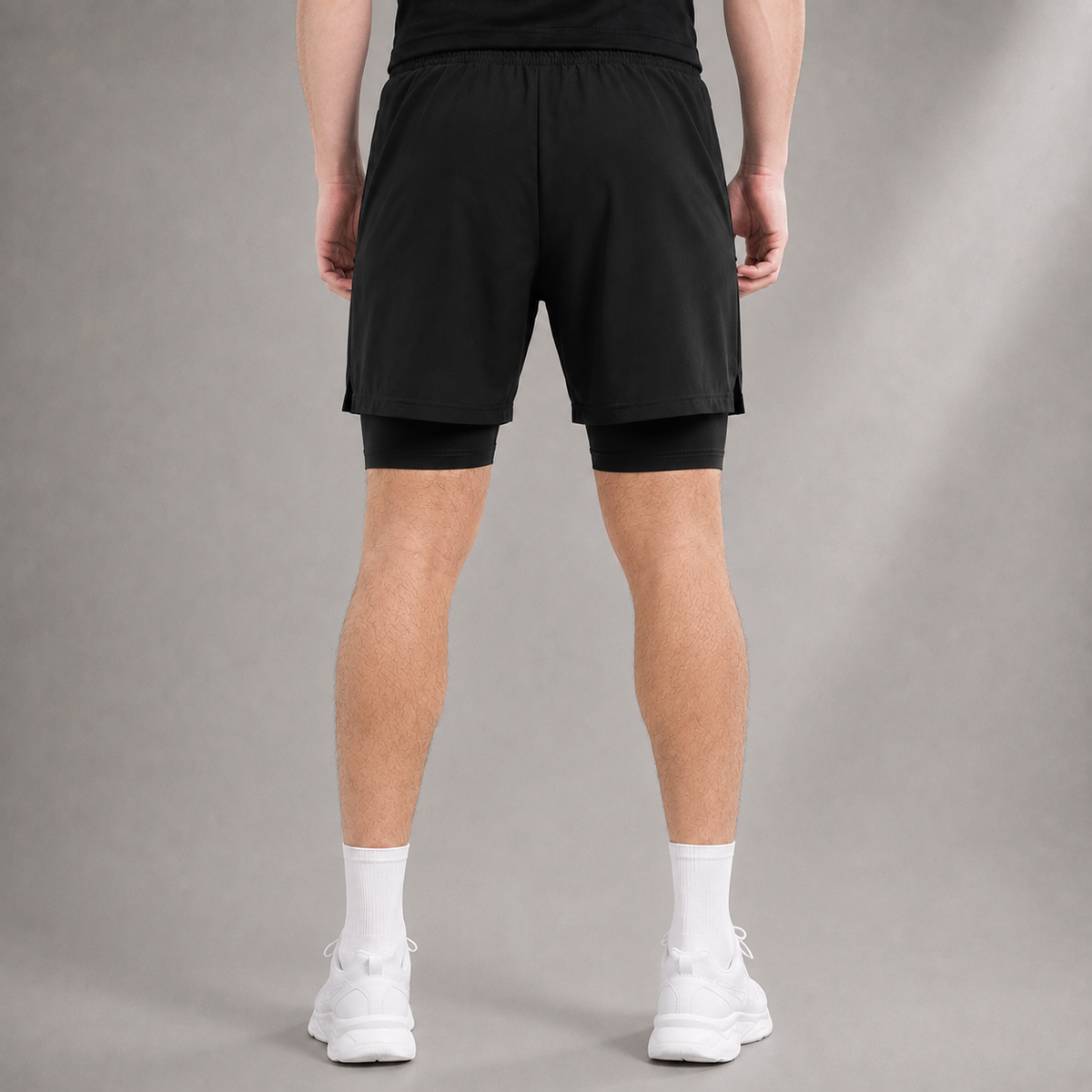 INNER LINED SHORTS - BLACK