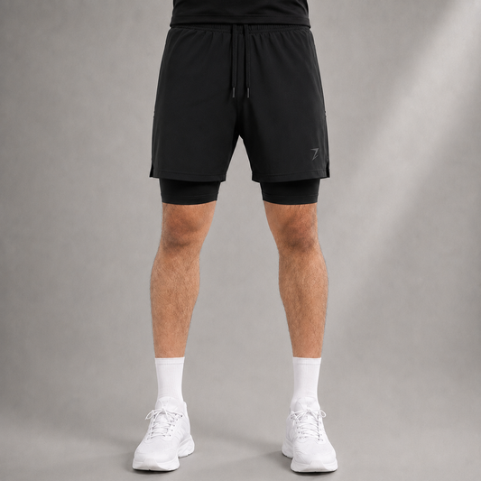 INNER LINED SHORTS - BLACK