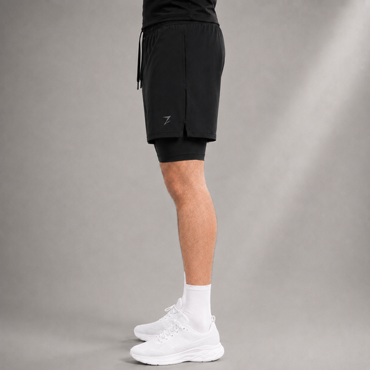 INNER LINED SHORTS - BLACK