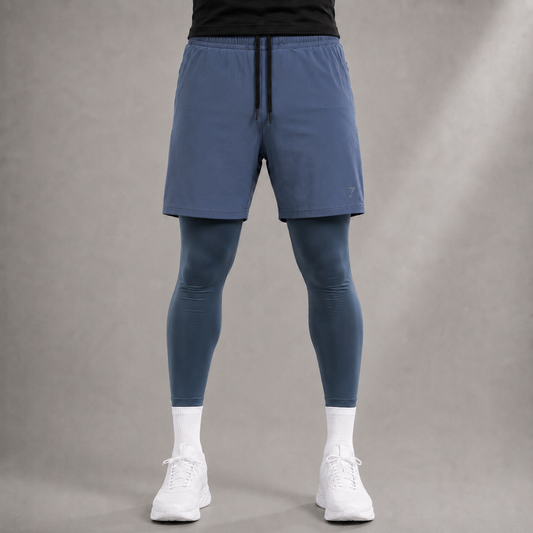HYBRID TRAINING SHORTS - CHARCOAL