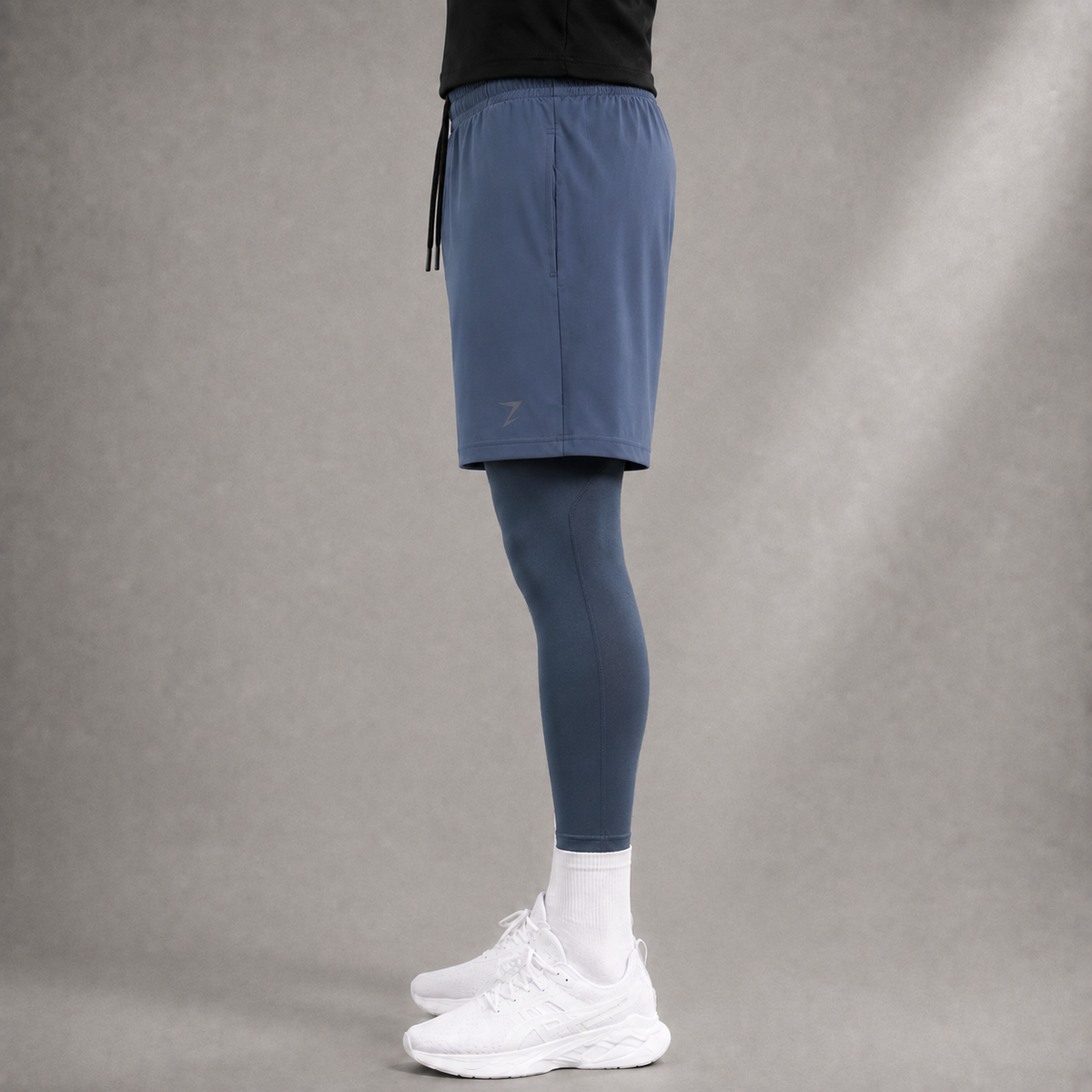 HYBRID TRAINING SHORTS - CHARCOAL