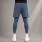HYBRID TRAINING SHORTS - CHARCOAL