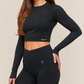 DRICORE CROP SET - BLACK
