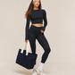 DRICORE CROP SET - BLACK