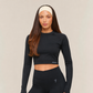 DRICORE CROP SET - BLACK
