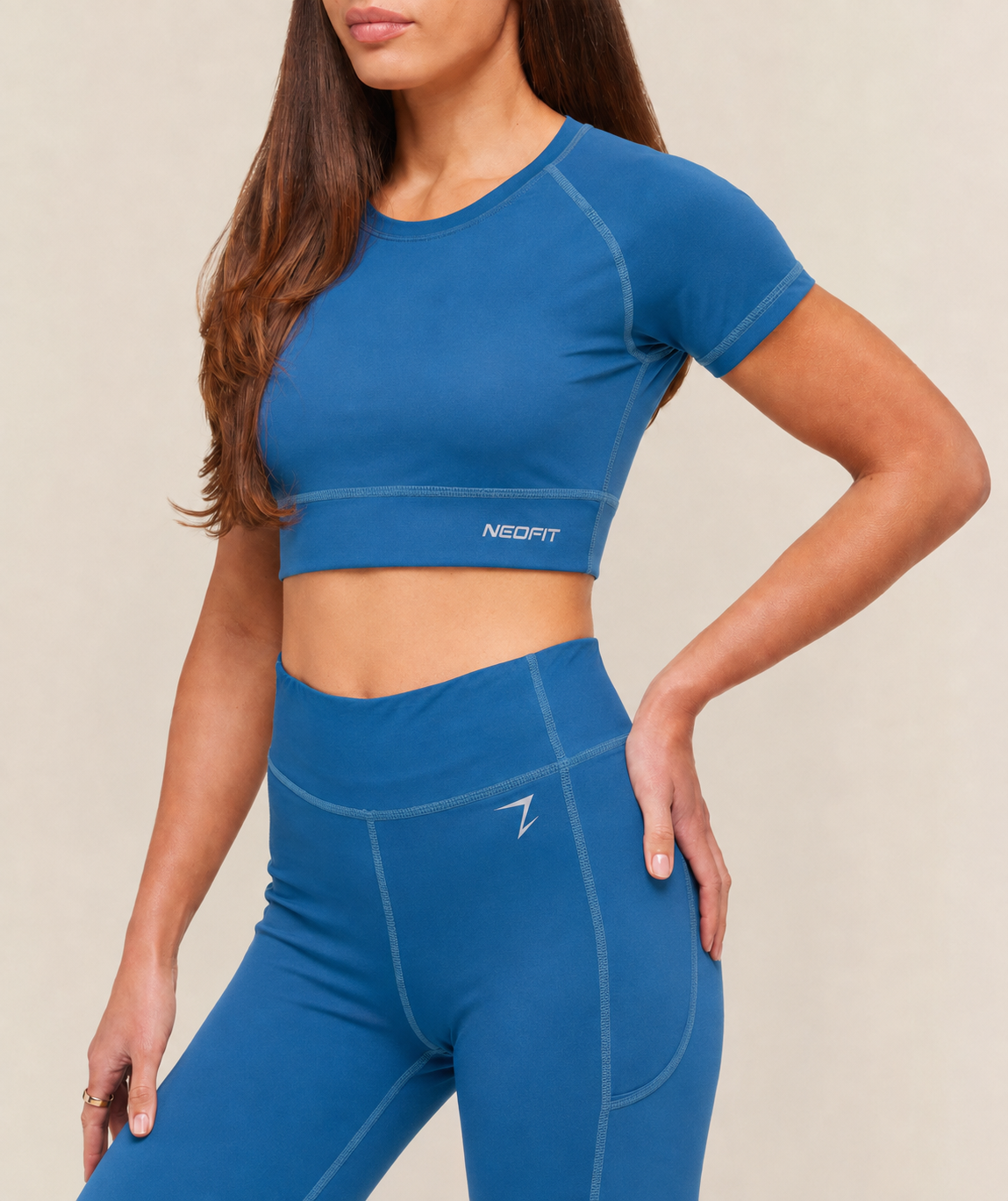 DRICORE CROP SET - BLUE