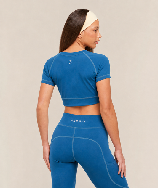 DRICORE CROP SET - BLUE