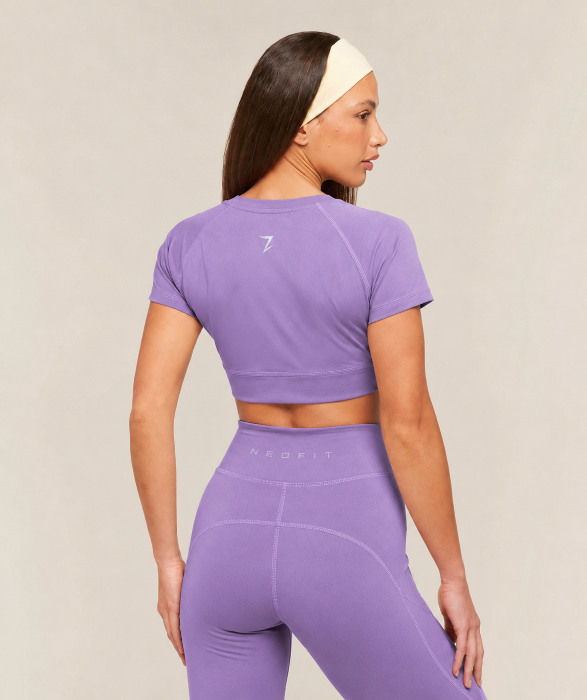 DRICORE CROP SET - PLUM