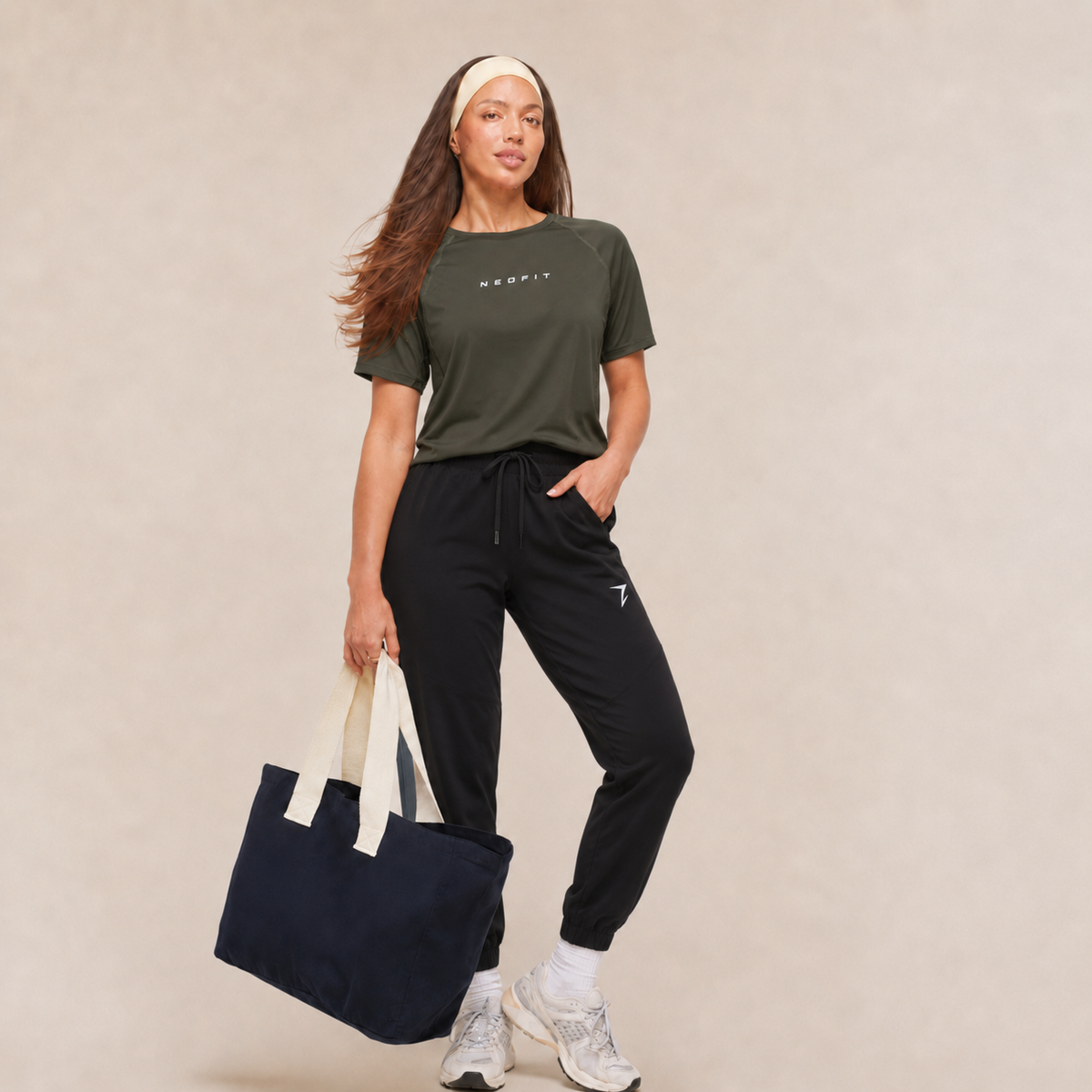ACTIVE TEE - OLIVE