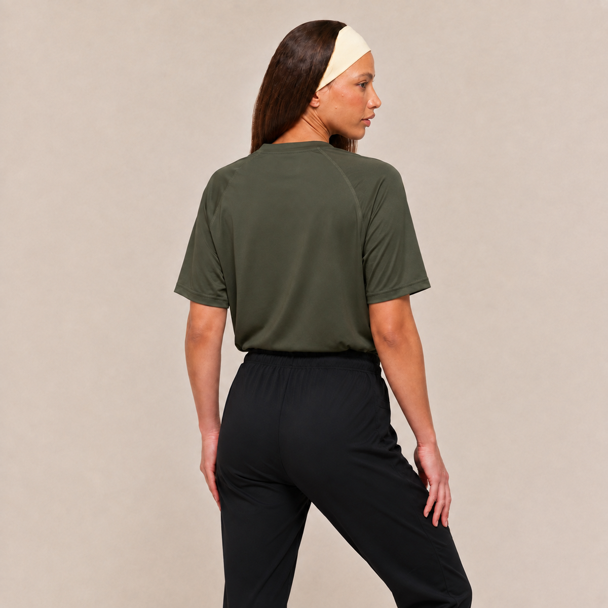 ACTIVE TEE - OLIVE