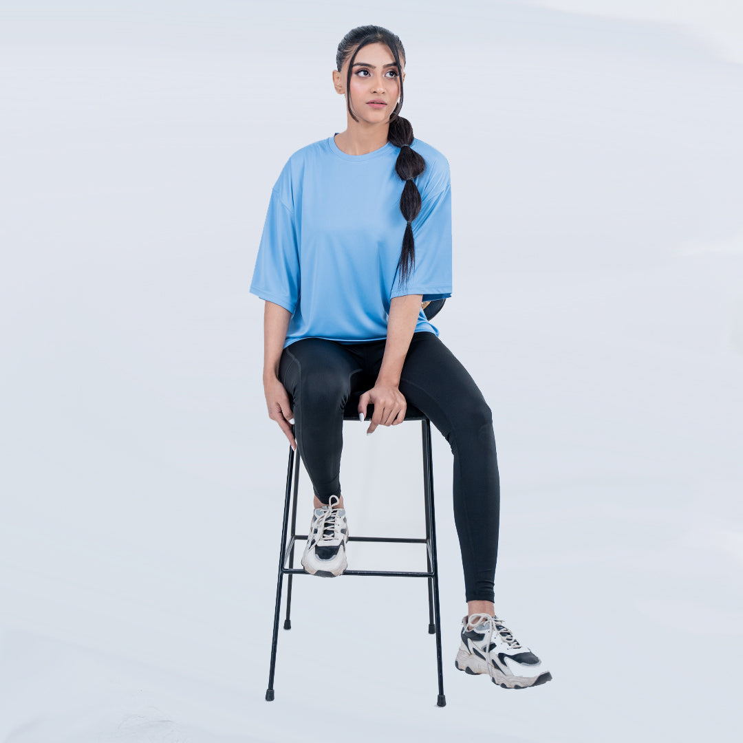 SKYBLUE OVERSIZE TEE