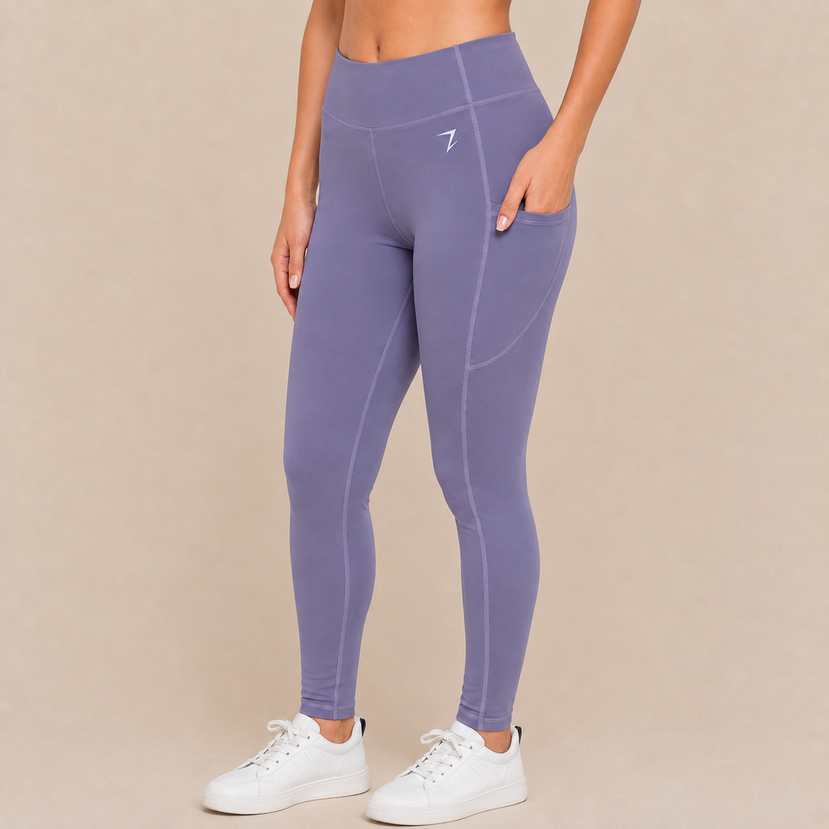 PERFORMANCE LEGGINGS - PLUM